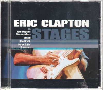 Eric Clapton Stages CD Album UK Spectrum Music 1998 5500282