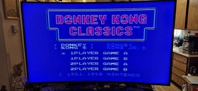 Vintage NES Console Bundle + 5 Games Donkey Kong Duck Hunt Vegas Dream More
