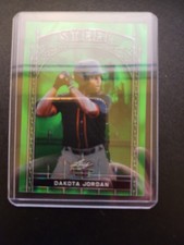 2024 Leaf Trinity Mega Box Steel Green Dakota Jordan /5