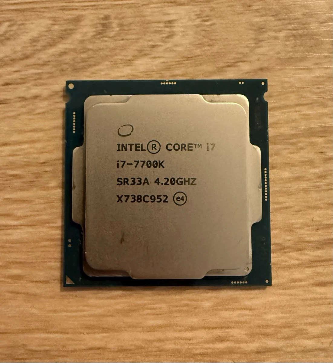 Intel Core i7-7700K Processor Model Computer Processors LGA 1151