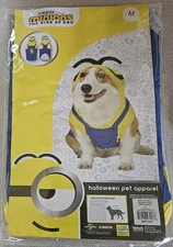 Minion Dog Costume Size Medium New In Package Fetch For Pets Brand