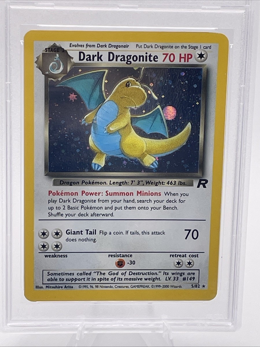 英語版初期　ポケモンカード　Dark Dragonite holo 英語版初期 ポケモンカード Dark Dragonite holo Dark Dragonite - 15
