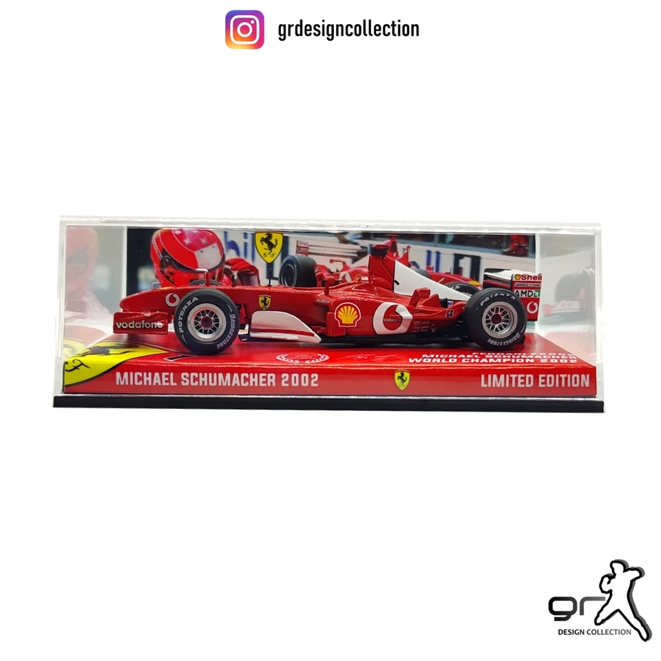 Michael Schumacher - Ferrari F2002 - F1 World Champion 2002 / Altaya IXO / 1:43 - Immagine 2 di 4