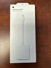 Genuine Apple Lightning to USB 3.0 Type-A Camera Adapter A1619