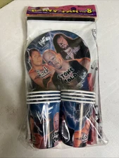 Vtg 1999 Party Pack for 8 Rare Wrestling Unique Stone Cold Undertaker Rock WWF