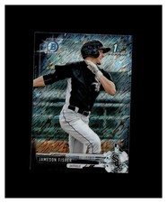 2017 Bowman Chrome Mini Prospects Black Shimmer Refractor Jameson Fisher RC /100