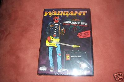 Warrant - Born again D.V.D. - Delvis Video Diaries DVD  Musik