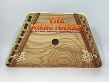 The Music Maker Lap Harp Instrument Vintage Incomplete