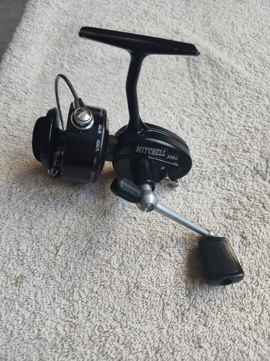 60年代 MITCHELL 308 #D128205 Vintage Garcia Mitchell 308 Ultra Light Spinning Reel | eBay