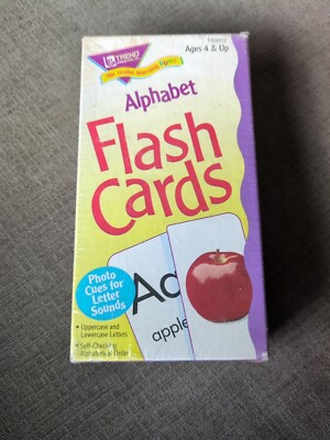 Trend Enterprises Alphabet ESL & ELL Resources Skill Drill Flash Cards T53012