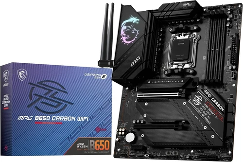 MSI MPG B650 Carbon Wi-FI 6E Motherboard, ATX