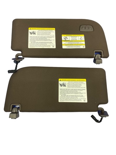 2018 - 2020 FORD F150 OEM SUN VISOR W/ ILLUMINATION & GARAGE DOOR OPENER SET