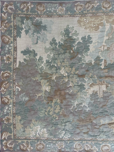 Tapiz colgante de pared francés vintage - Elegante estilo medieval - 189x114 cm - Imagen 10 de 14