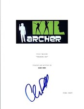 Chris Parnell Signed Autographed ARCHER "Training Day" Episode Script COA VD