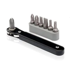 NEIKO 03044A 1/4-Inch Drive Mini Ratchet Screwdriver Set 8 Pc Cr-V Steel Tigh...