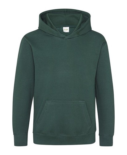 Personalised Custom AWDis Just Hoods Kids Plain Hoodie Pullover Unisex JH01J - Picture 16 of 32