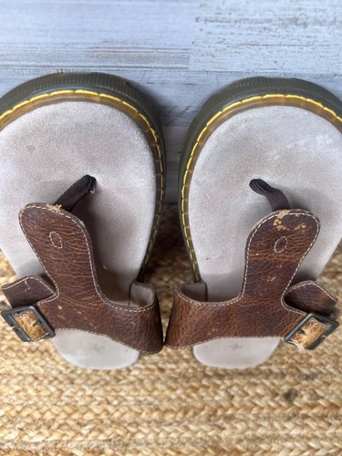 Dr. Martens Donna Damen-Riemensandalen 10 braun Leder verstellbar bequem - Bild 9 von 11