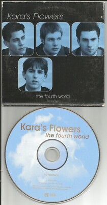 Adam Levine Maroon 5 KARA S FLOWERS Fourth World CARD SLEEVE ADVNCE PROMO DJ CD