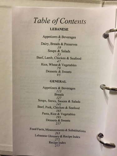 Culinary Companion II (Lebanese Cookbook) from St Elijah Orthodox Church OKC-NEW - Picture 3 of 10