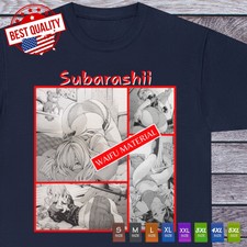 Waifu Anime T Shirt Gift Harajuku Ahegao / Hentai Ecchi Manga Japan Shirt Geek