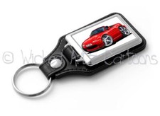 WickedArtz CartoonArt Mazda MX5 MK1 2 Seater Roadster 7 Colours Classic Key Ring