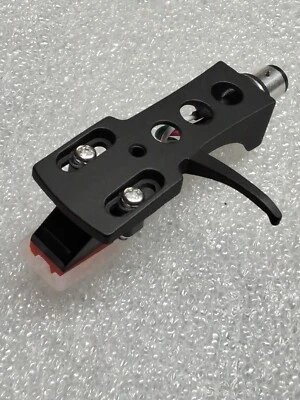 RIVERTONE TECHNICS STYLE BLACK Headshell Cartridge COMBO with new Diamond Stylus