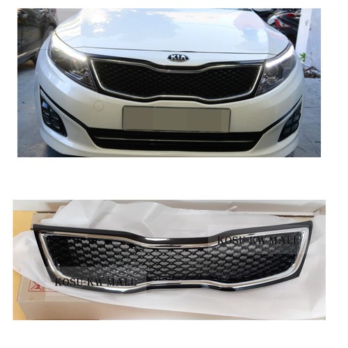 正版原始设备制造商前散热器上格栅t700 14 15 起亚optima Ebay