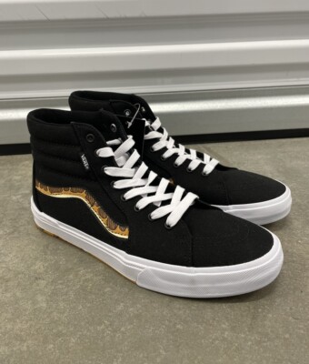 Vans Fairdale Sk8-Hi BMX Shoes Mens 13 Black Giraffe High Top Lace Up Sneakers VANS Fairdale Sk8 High Bmx Giraffe Shoes Size 13 Mens Black  main image 2