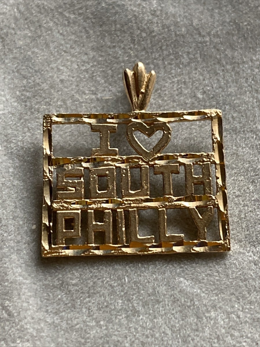 14K Gold “I ❤️ South Philly” Charm or Pendant by Michael Anthony