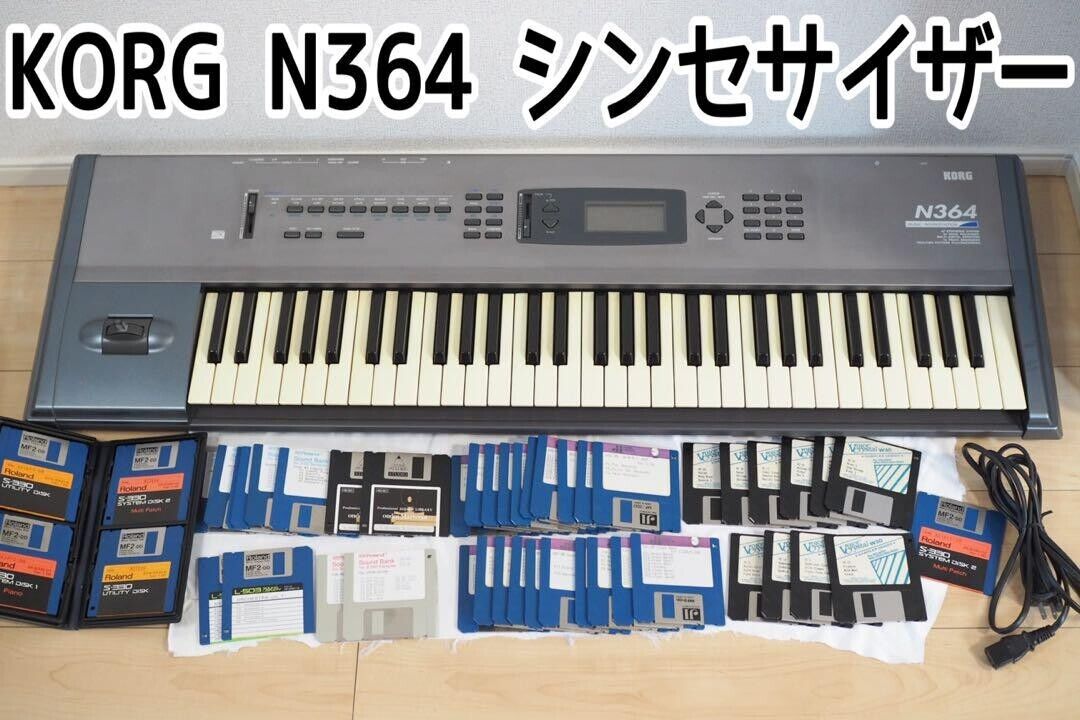 Korg N364 61keys Keyboard Synthesizer Musical instrument Korg N364 61keys Keyboard Synthesizer Musical instrument