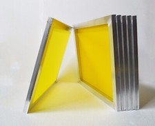 6PCs Screen Printing Frames with 305 Mesh Aluminum Frames Outer Dia 23''* 31''