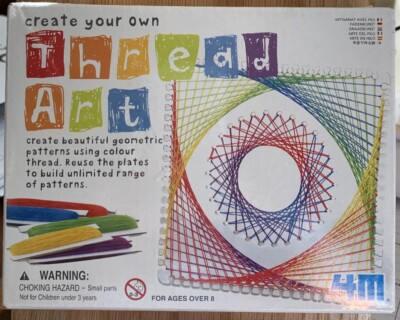 Thread Art Craft Kit Factory Create Your Own  New Sealed