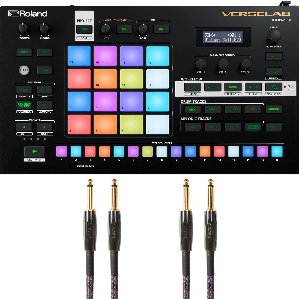 DTM・DAW Roland MV-1 VERSELAB Groove Box Roland-VERSELAB-MV-1-HERO@
