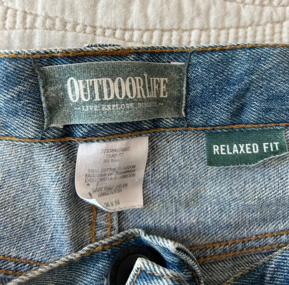 Jeans Outdoor Life 34X27 Foto 2 de 3