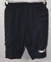 Reusch Padded Hip Soccer Goalie Shorts Adult Small Black Futbol Cortos Reusch Padded Hip Soccer Goalie Shorts Adult Small Black Futbol Cortos