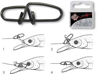 QUANTUM Fast Change X-Strong Crosslock Snap schwarz matt 12mm 28kg 10 Stück