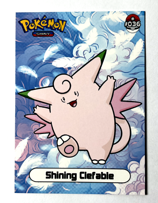 2024 SHINY POKEMON Card #036 CLEFABLE Kanto Peru Edition