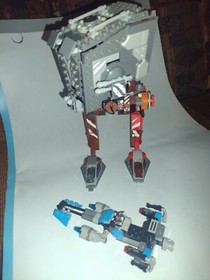 LEGO Star Wars 75254 AT-ST Raider And 75167 Bounty Hunter Speeder No Minifigures