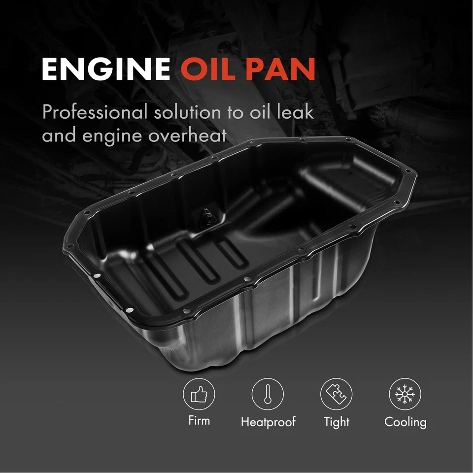 For Acura TSX 2004 2005 2006 2007 2008 Engine Oil Pan 2.4L 11200RBB000 - Image 2 of 4