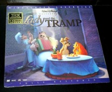 Lady And The Tramp Laserdisc LD Factory Sealed THX Gold Fully Restored