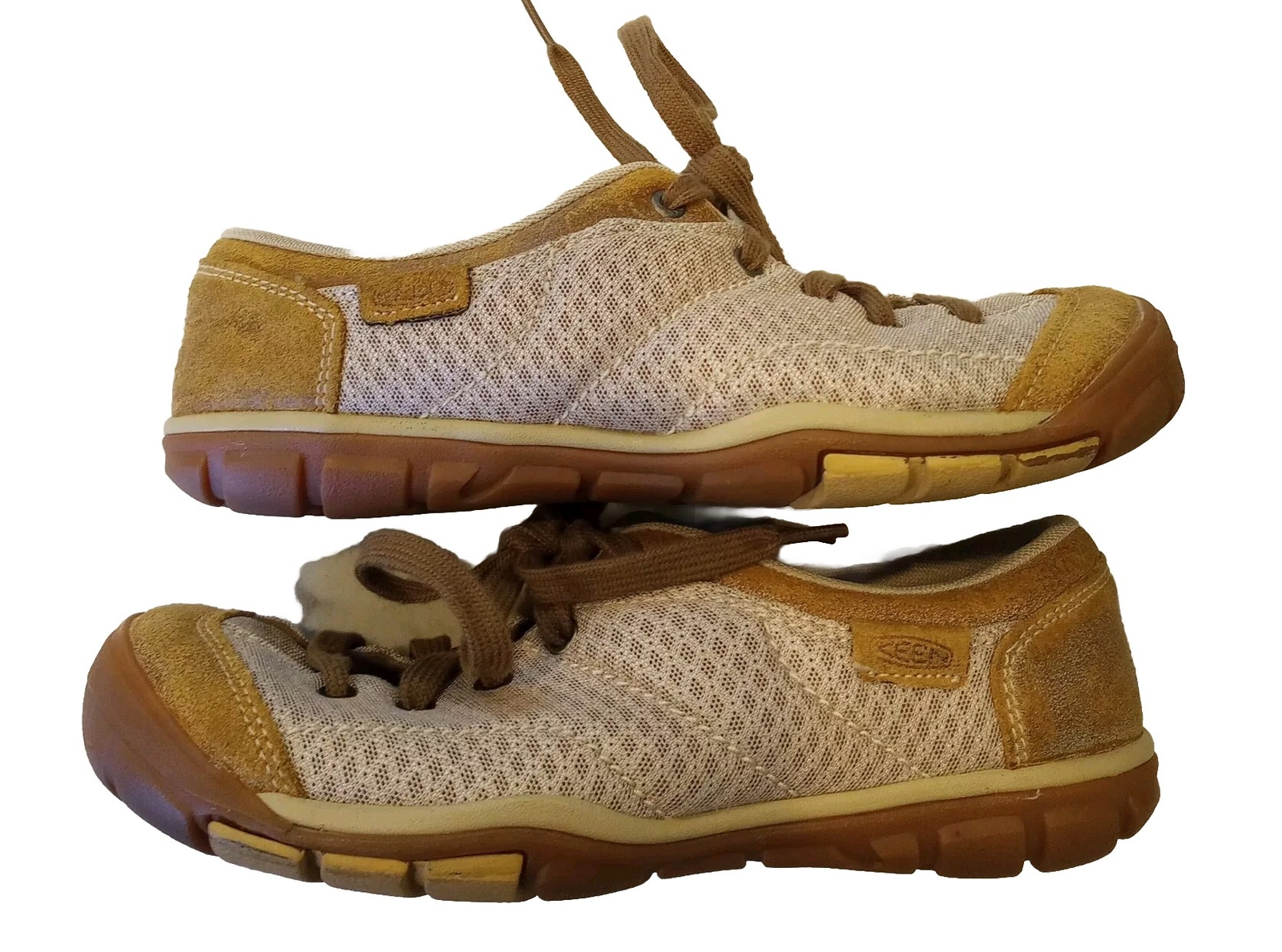 KEEN Scarpe Donna Mercer Lace II CNX Latte Trekker Escursionismo 1012360 Taglia 7 5 Beige