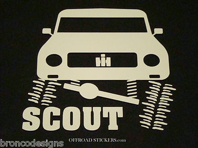 International Harvester - Flexing - Scout II 2 - Sticker/Decal - 10