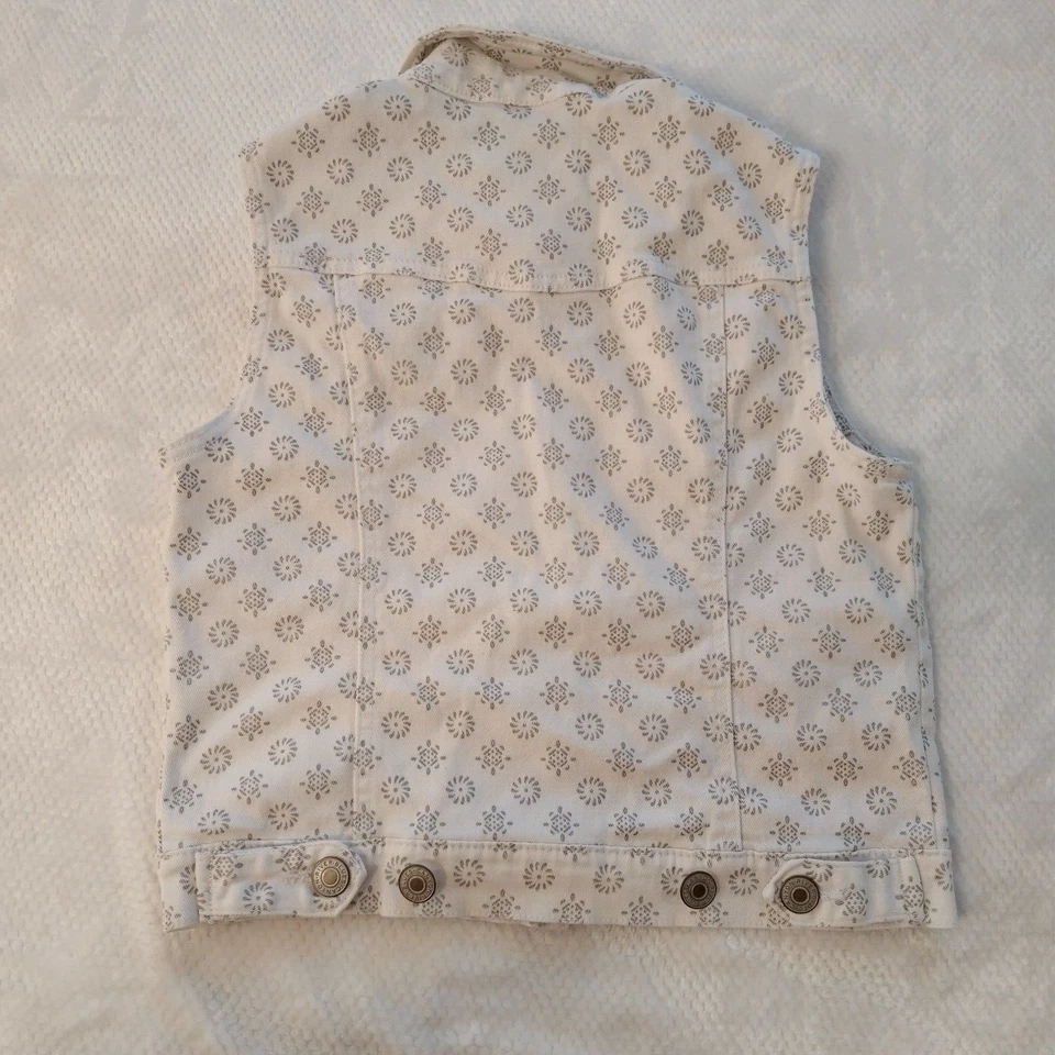 Женский топ Canyon River Blues без рукавов опрятный белый размер M - Изображение 2 из 4