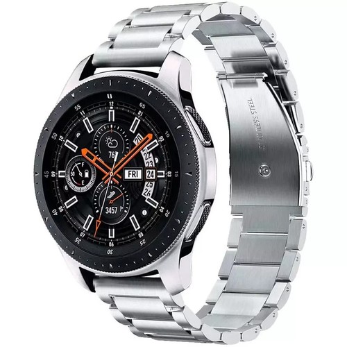 Samsung Galaxy Watch 8 7 6 5 4 Pro Classic Stainles Steel Strap Replacement Band - Picture 14 of 28