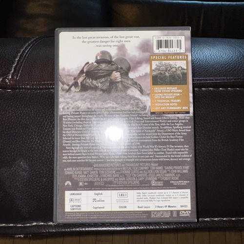 Saving Private Ryan Widescreen Special Limited Edition DVD - Picture 3 of 3