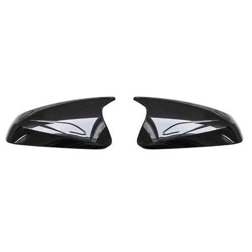 For Lexus RX350h RZ 2023-2024 Horn Side Door Mirror Cover Trim ABS Glossy Black - Picture 5 of 9