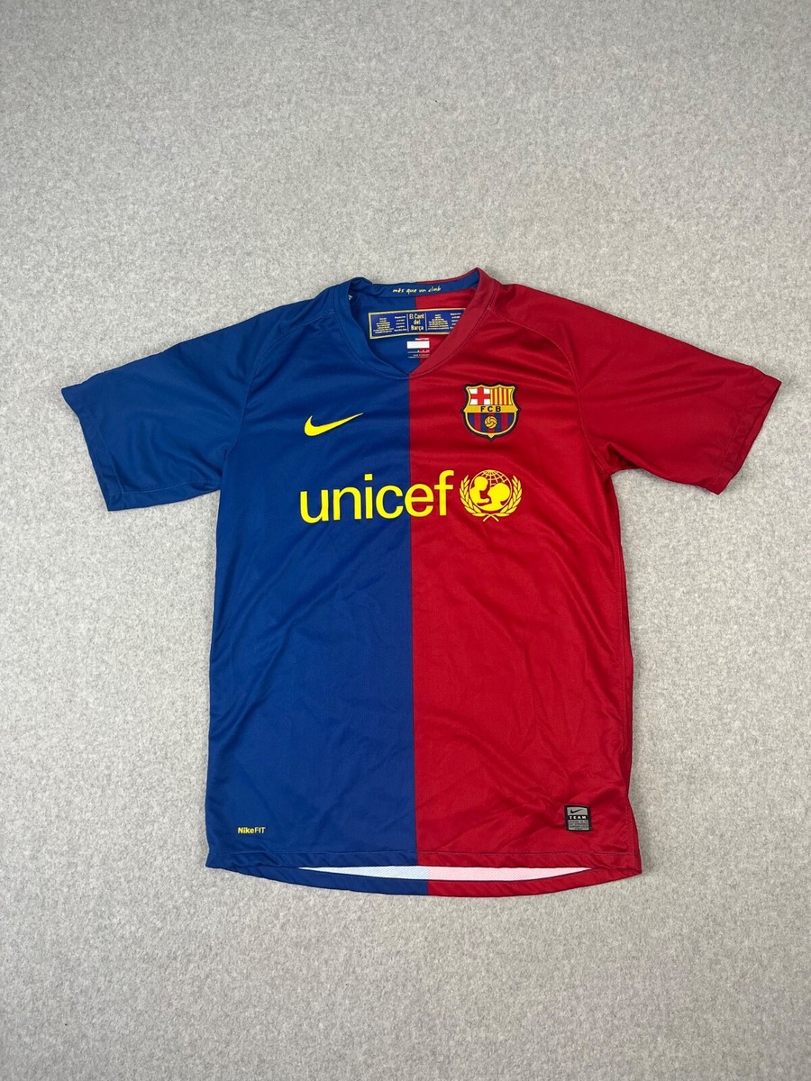 Nike FC Barcelona 08／09シーズン Nike FC Barcelona 08/09 CL Victory Vintage XXL Home Jersey