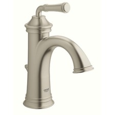 Grohe 21111EN0 Single Hole Single Handle Bathroom Faucet, Brushed Nickel