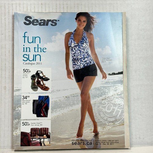 Sears Summer 2011 Catalog Fun In The Sun Fashion Electronics Furniture