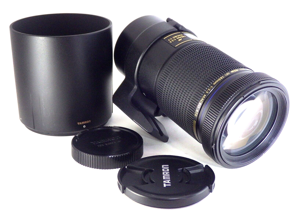 TAMRON SP 180mm f3.5 AF Di LD IF MACRO B01 Lens Canon EF EOS TAMRON SP 180mm f3.5 AF Di LD IF MACRO B01 Lens Canon EF EOS